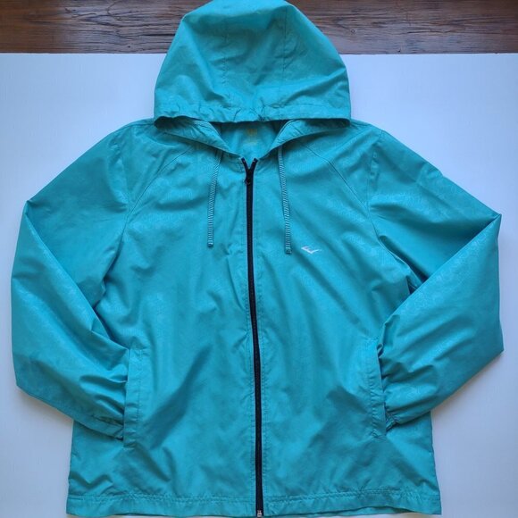 Y2K Everlast Windbreaker Hoodie Jacket Full Zip Retro Gorpcore Women's L/ XL - Picture 7 of 10